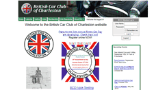 Desktop Screenshot of britishcarclubcharleston.com